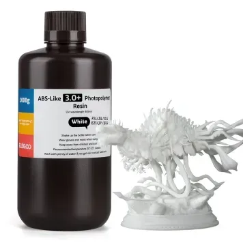 Фотополимерная смола ELEGOO ABS-Like 3.0 plus resin "White" (белая) 1кг 50.103.0242 фото