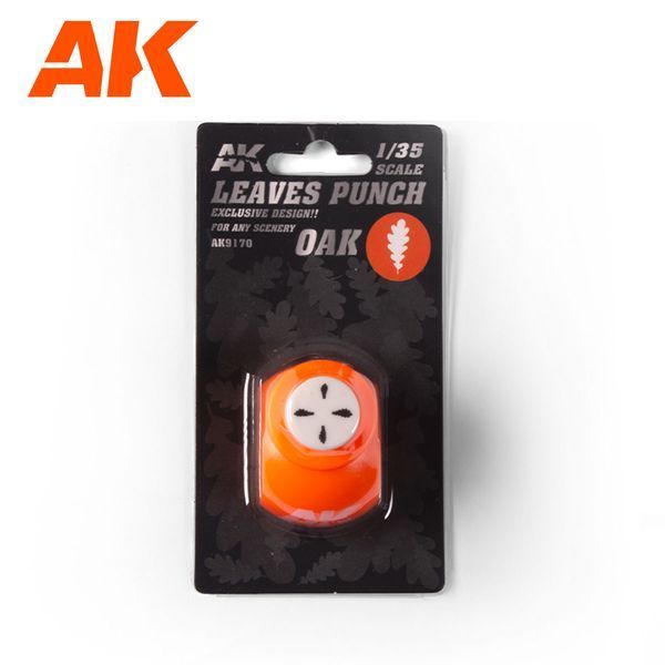 Штамп для вирізання листя &laquo;Дуб&raquo; для 1/35 1/32 54 мм (Leaves Punch Oak) AK-Interactive AK9170 AK9170 фото