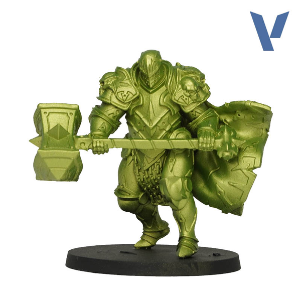 Акрилова фарба Бурштиново-зелений Світлий тон (Amber Green Light) Vallejo True Metallic Metal VAL 77115 VAL 77115 фото