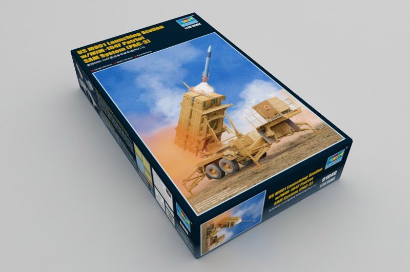 Американська пускова установка 1/35 M901 MIM-104 Patriot (PAC-3) Trumpeter 01040 , збірна модель Патріот TR01040 фото
