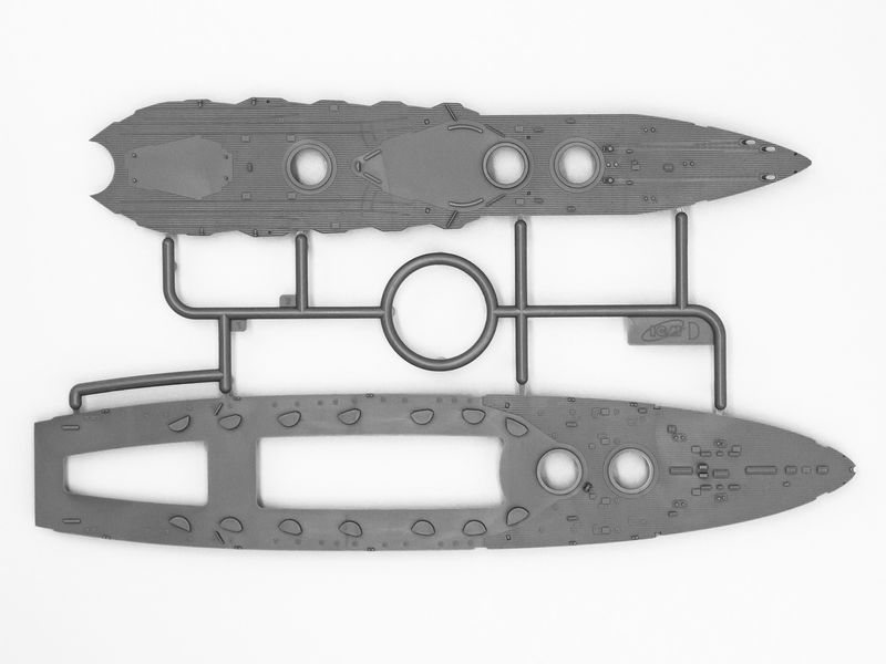 Сборная модель ICM - "König", Немецкий линейный корабль, полный корпус или по вотерлинию (S.014) ICMS014 фото
