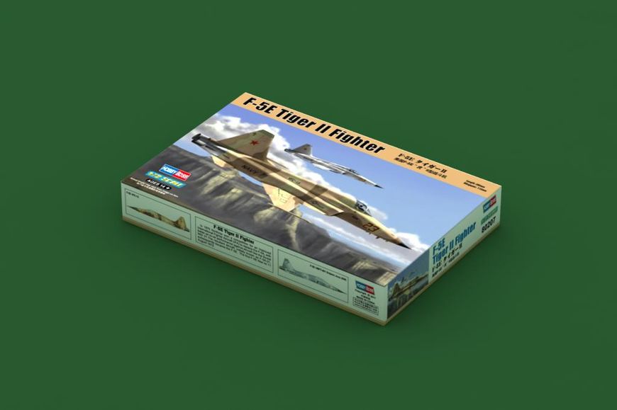 Збірна модель 1/72 Американський винищувач F-5E Tiger II Fighter - Re-Edition HobbyBoss 80207 HB80207 фото