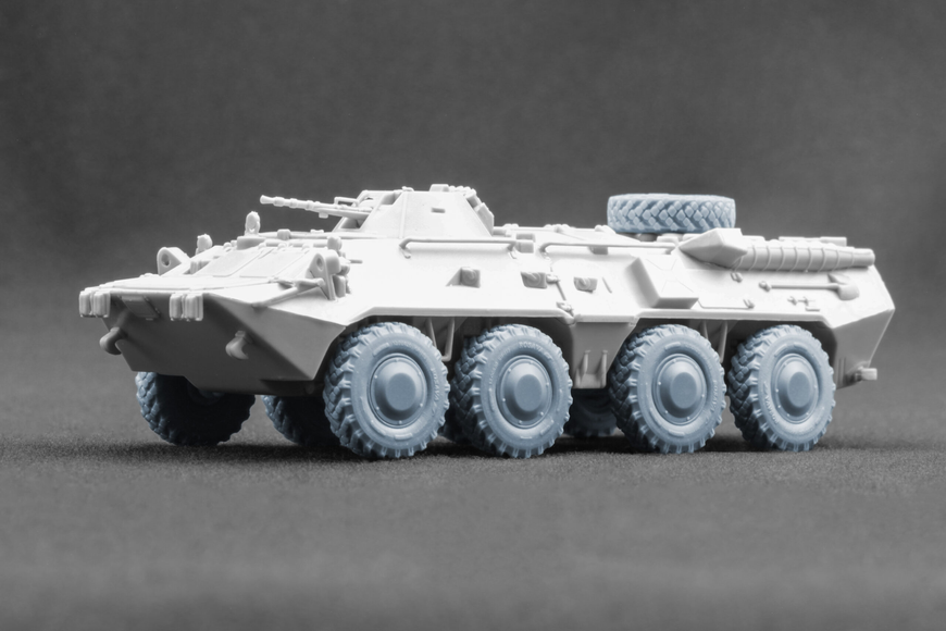 Набір деформованих коліс 1/72 KI-113 для БТР-80 (Trumpeter, ACE) Scale X WM-72013W , набір деталювання WM-72013W фото